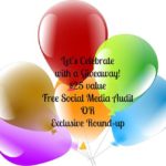 “Let’s celebrate with a Giveaway!” Hosted by S2O Virtual Services.