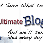 Join Us In The Ultimate Blog Challenge for 2017 Day #1